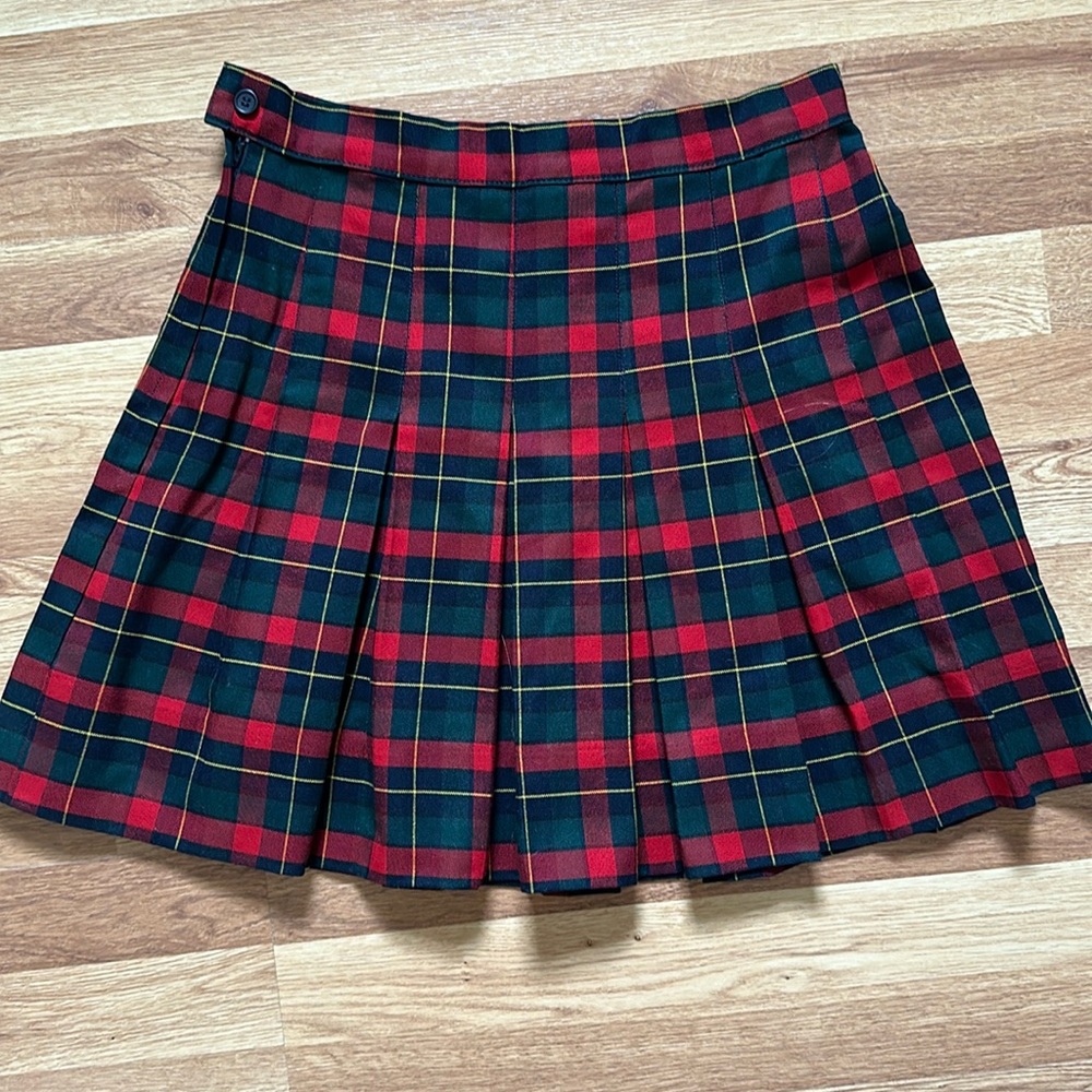 Parker plaid school uniform or goth girl skirt, Scottish core